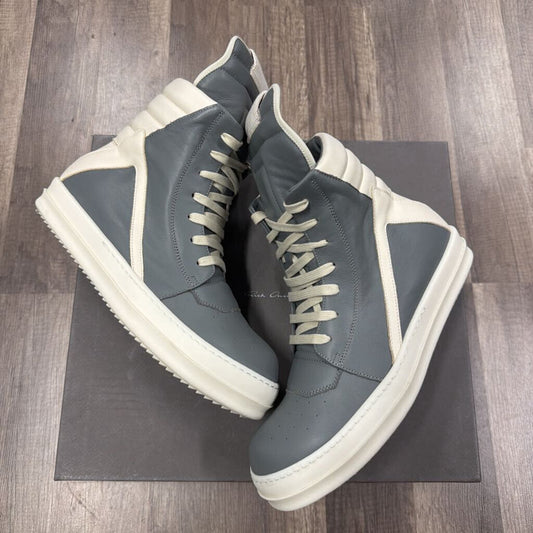 Rick owens geobasket grey milk