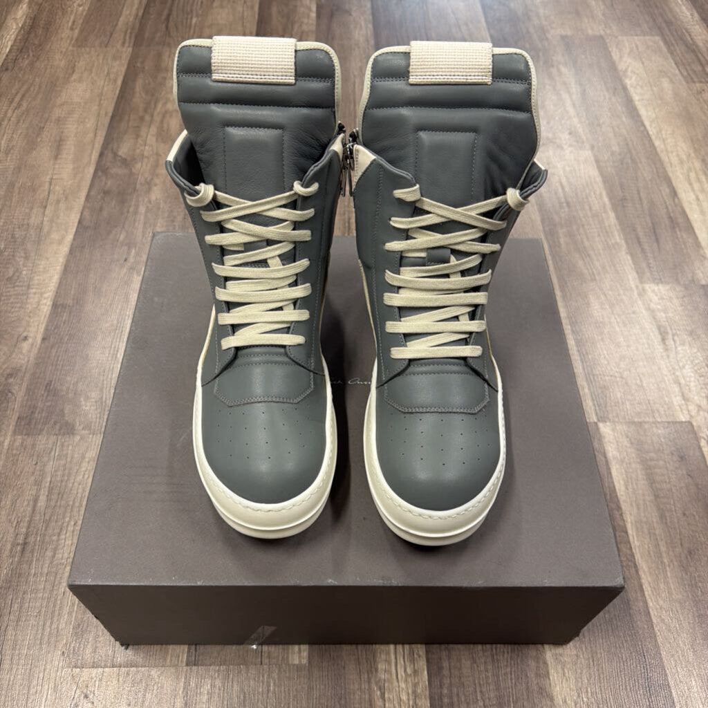 Rick owens geobasket grey milk