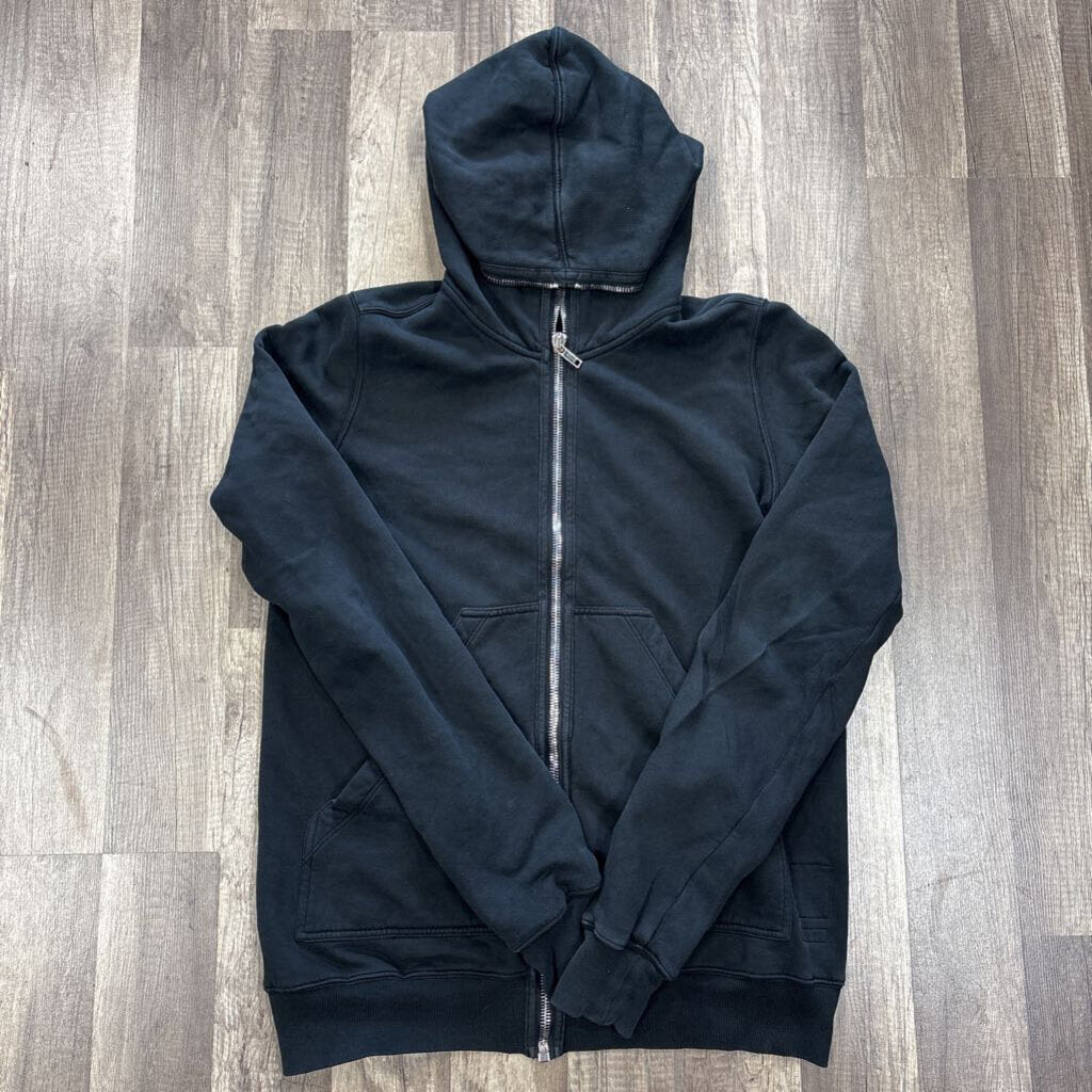 Rick owens zip up gimp hoodie black