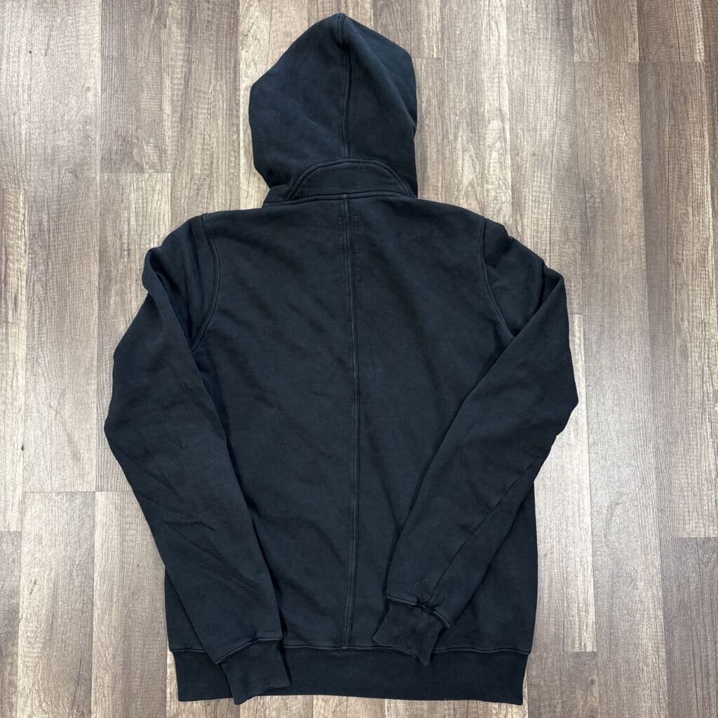 Rick owens zip up gimp hoodie black