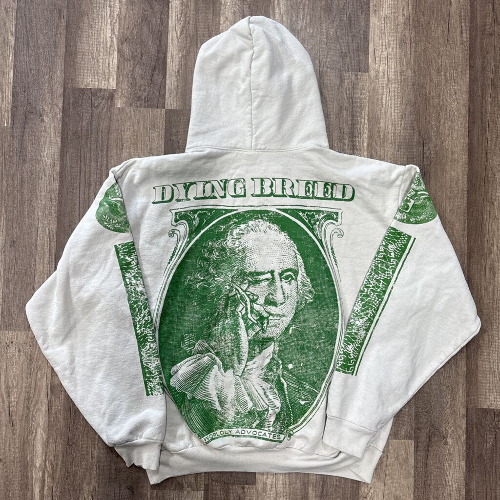 Saints money hoodie grey