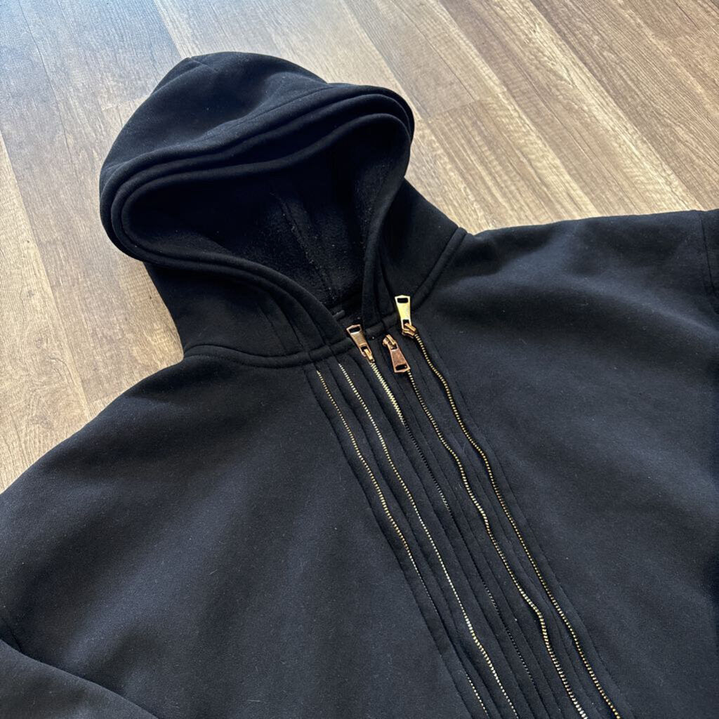 Raspberry Hills Triple Splice Hoodie Black