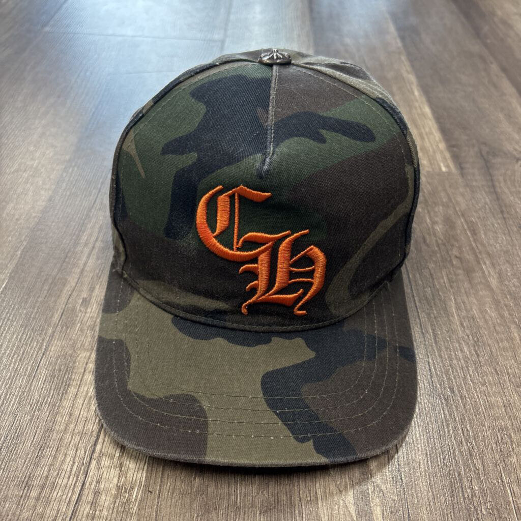 Chrome Hearts Camo "CH" Hat