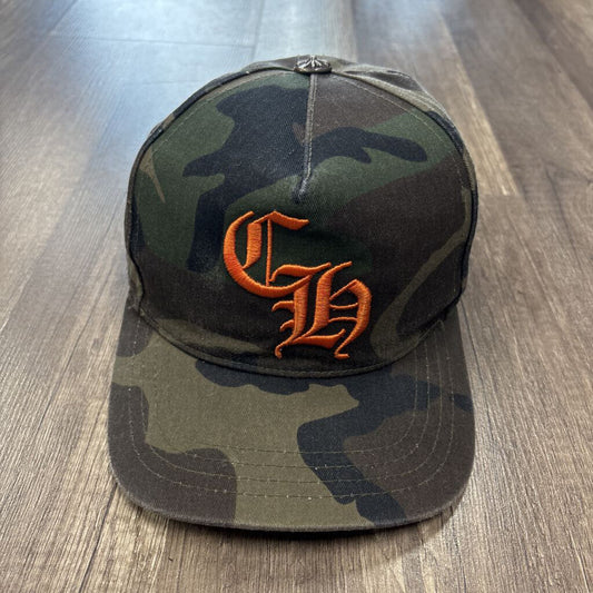 Chrome Hearts Camo "CH" Hat