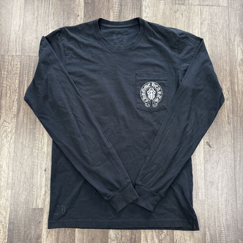 Chrome Hearts American Flag Black Long sleeve