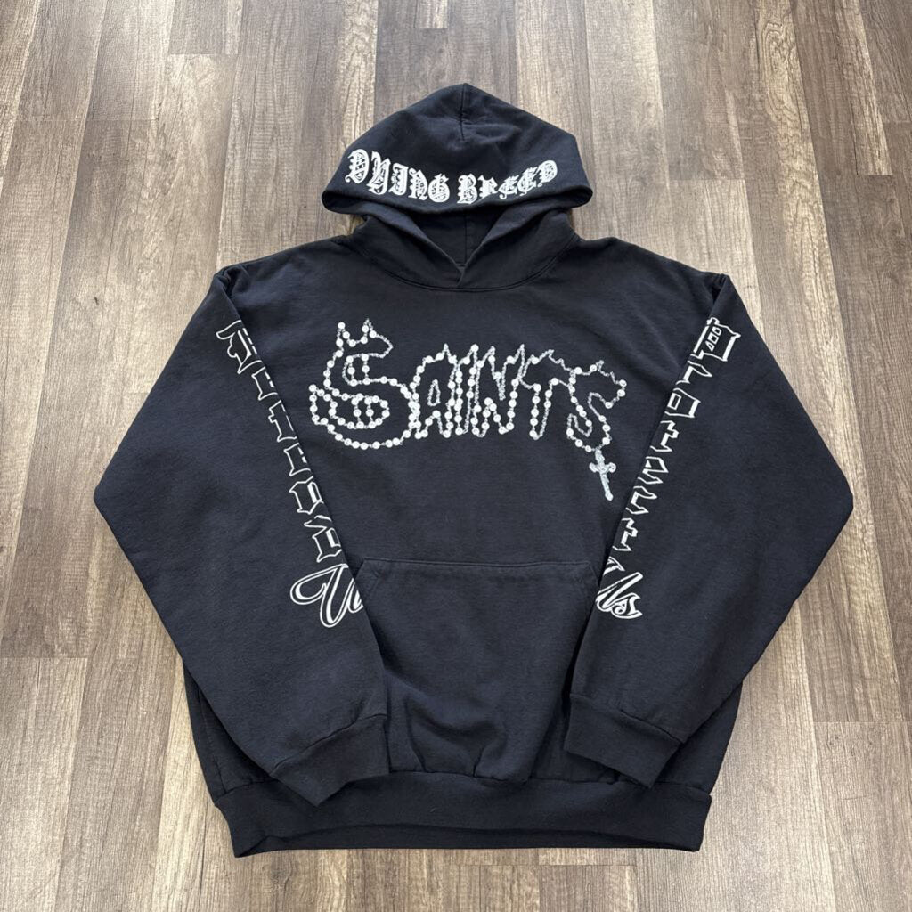 Saints Rosary logo hoodie