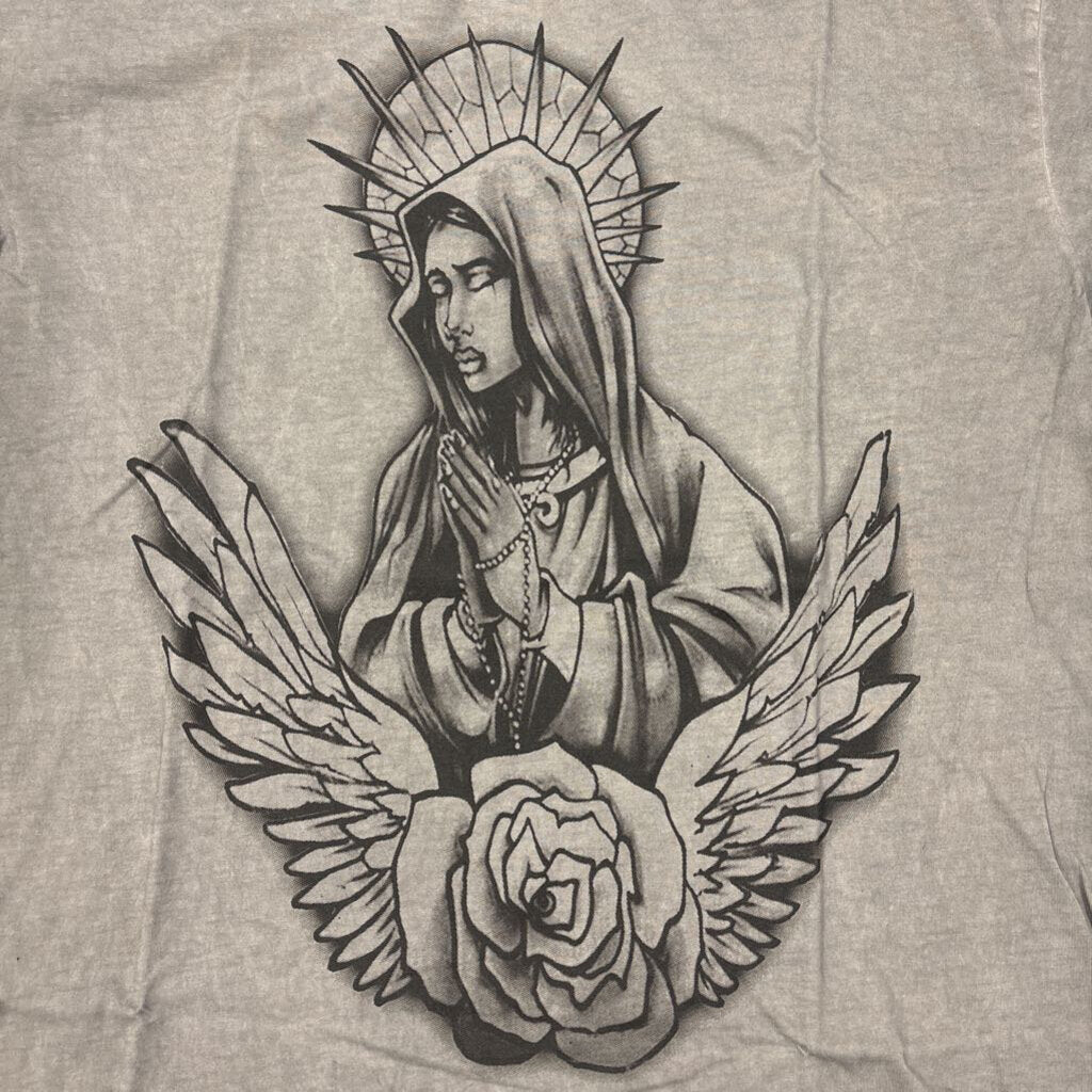 Saints Mary Shirt Grey