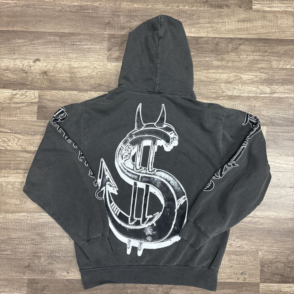 Saints Hoodie Grey Logo