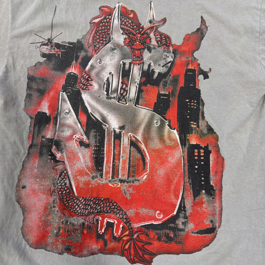 Saints dragon logo shirt grey