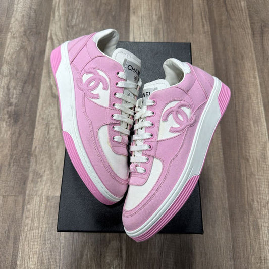 Chanel Trainer White Pink