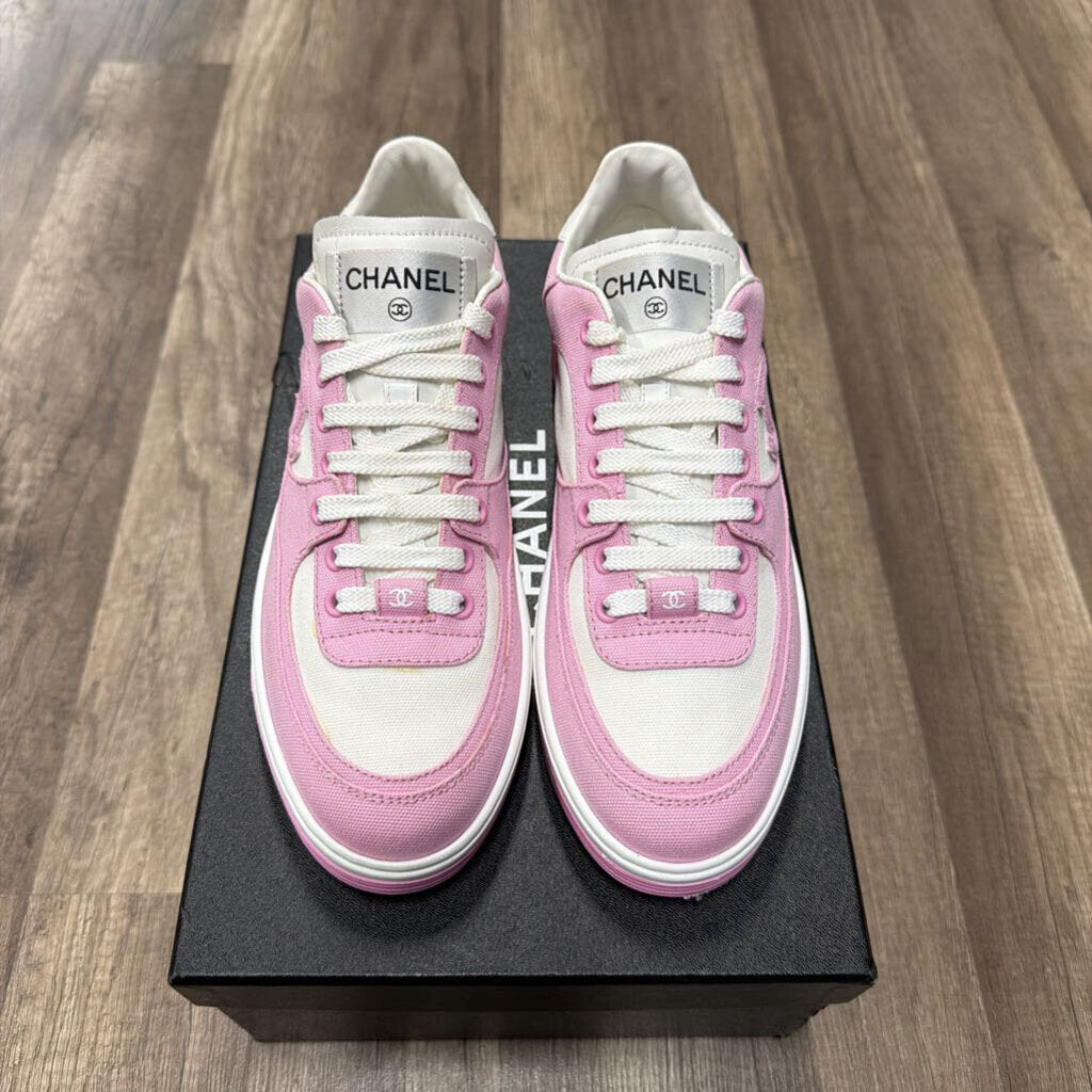 Chanel Trainer White Pink
