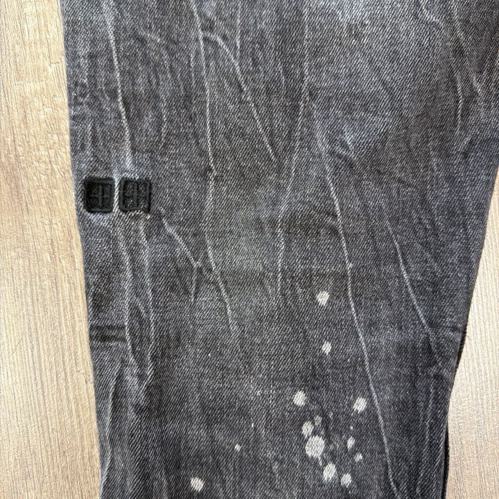 Ksubi Grey Distressed Splatter Jean