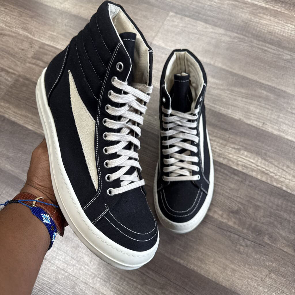 Rick Owens Vintage Hi Black (No Box)