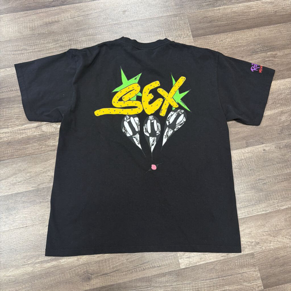 Anti Promo Matty Boy Sex Records Black T-shirt