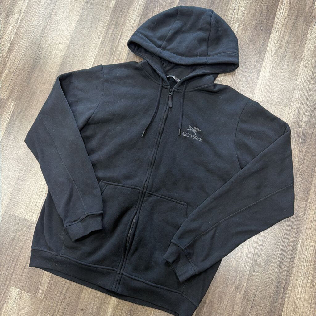 Arcteryx Black Zip Up hoodie