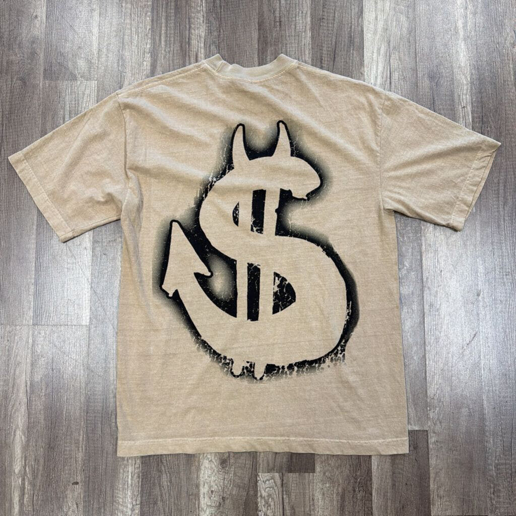 Saints cross shirt beige