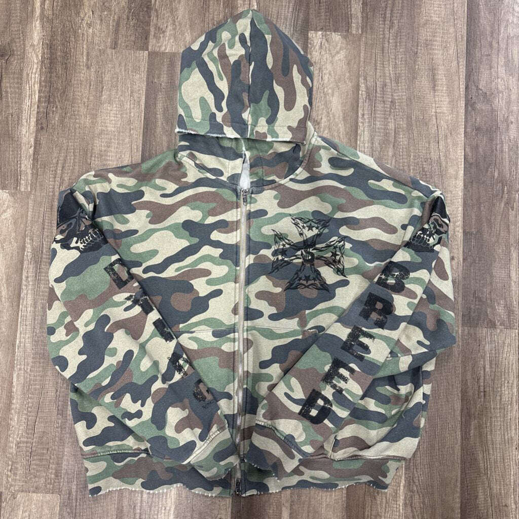 Saints Camo Zip Hoodie