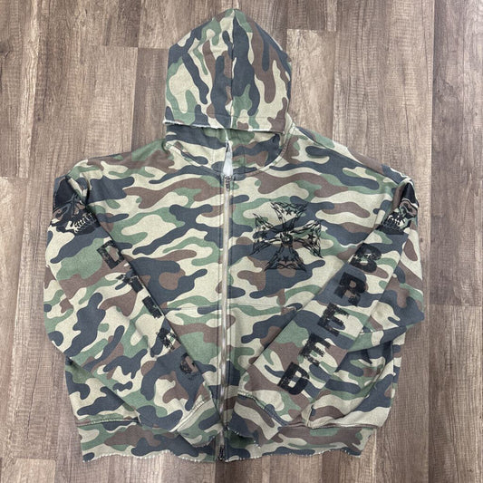 Saints Camo Zip Hoodie