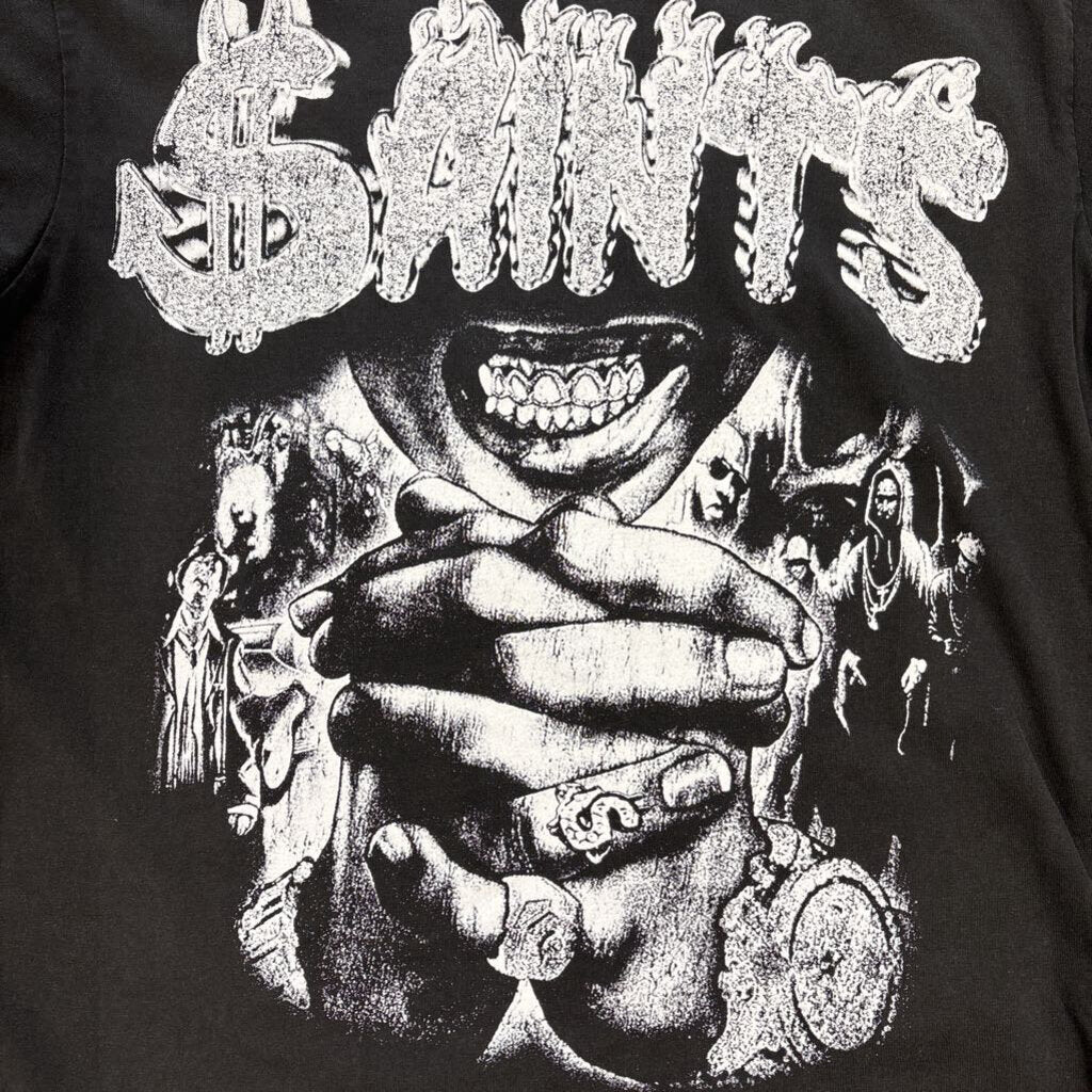 Saints Bling Shirt Black