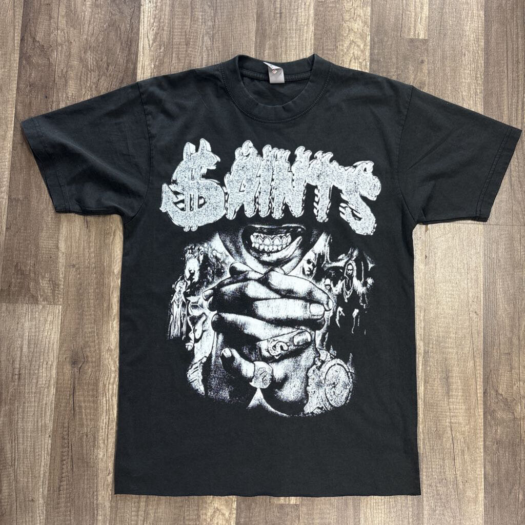 Saints Bling Shirt Black