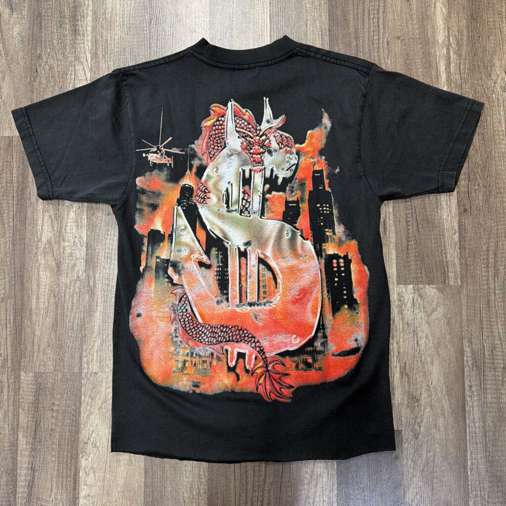 Saints Dragon Logo Black