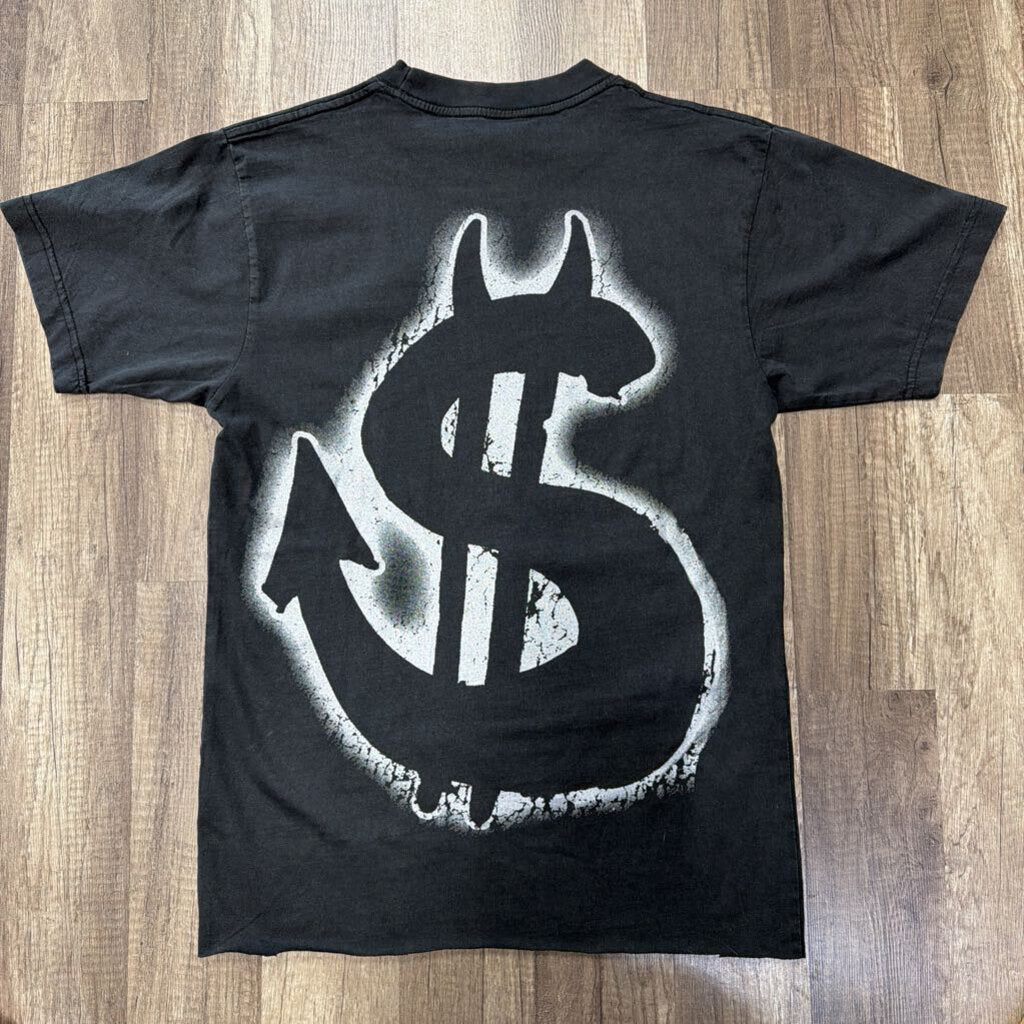 Saints Silver Flame Logo Black