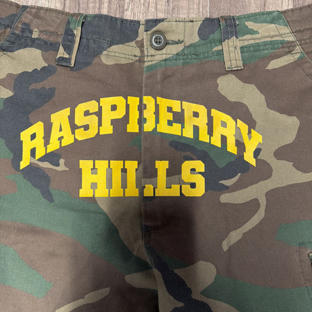 Raspberry Hills Camo Shorts