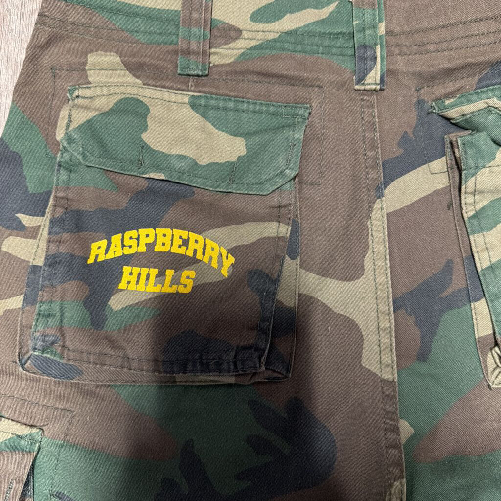 Raspberry Hills Camo Shorts