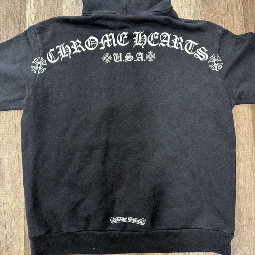 Chrome Hearts T Bar Hoodie Black (Flawed)