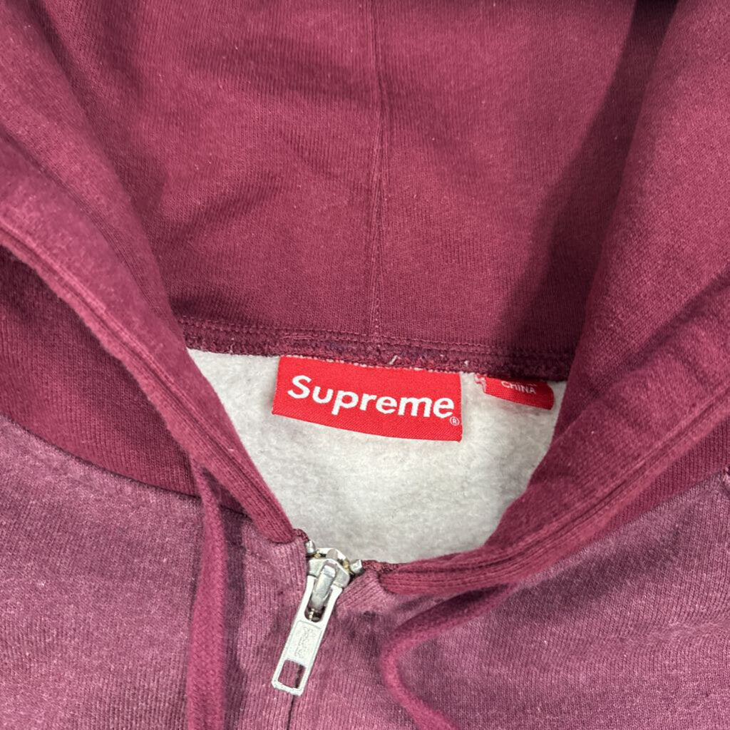 Supreme Gonz Applique Hoodie Burgundy