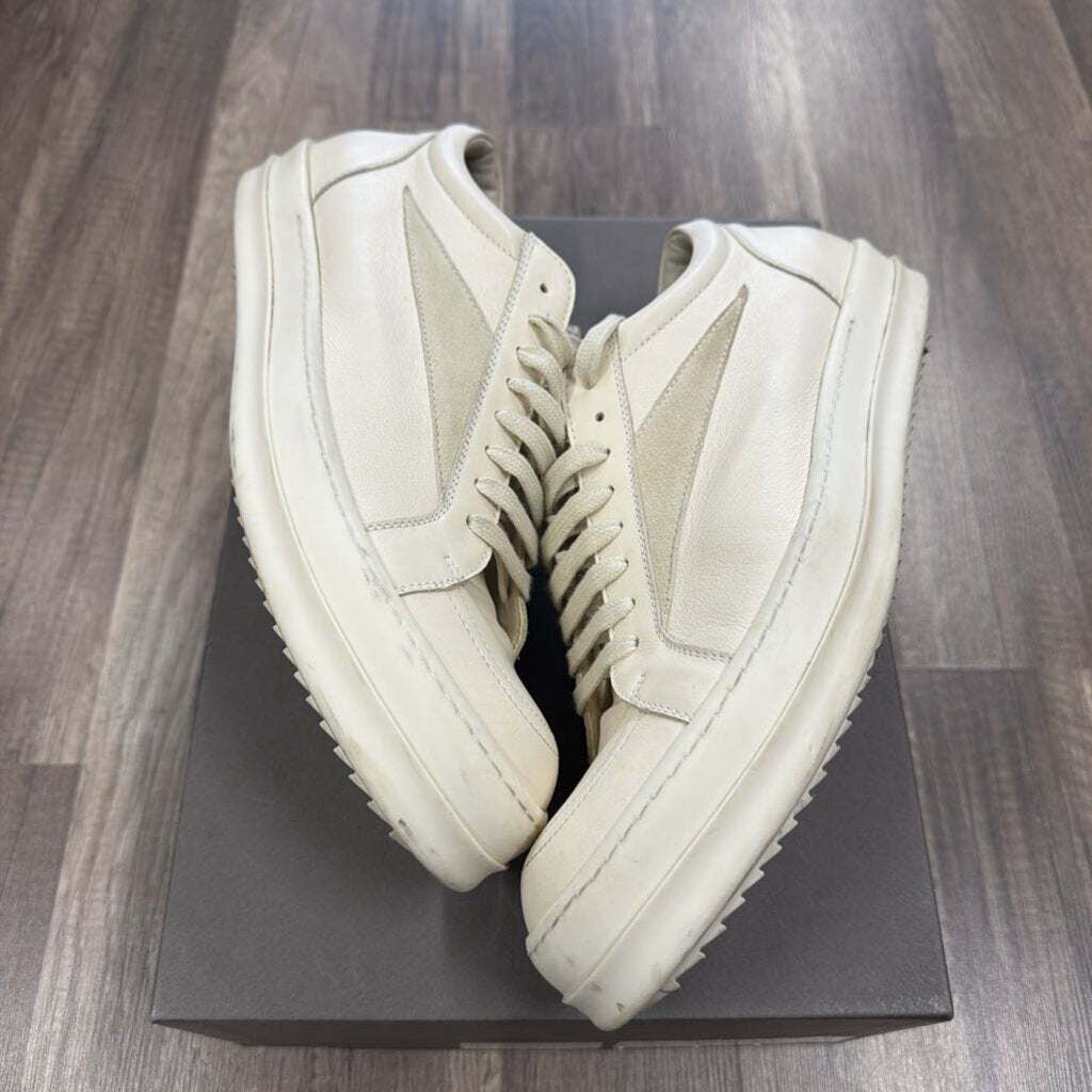 Rick Owens Vintage Low-Top Cream