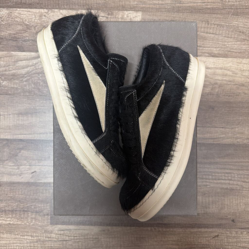 Rick owens black pony hair