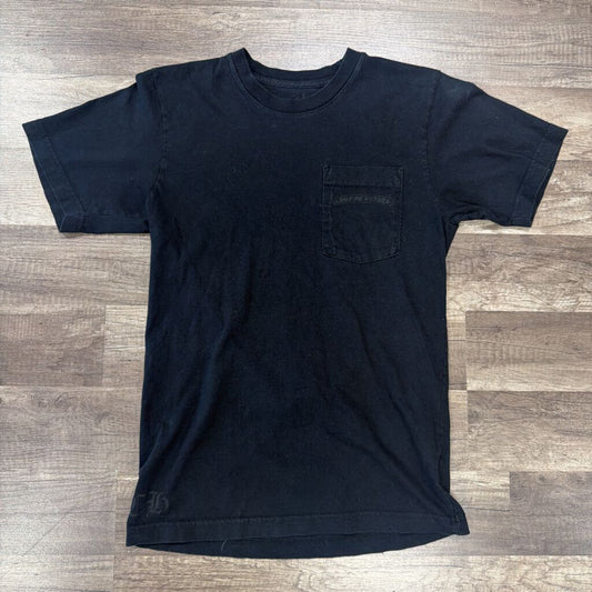 Chrome Hearts vine stripe shirt black