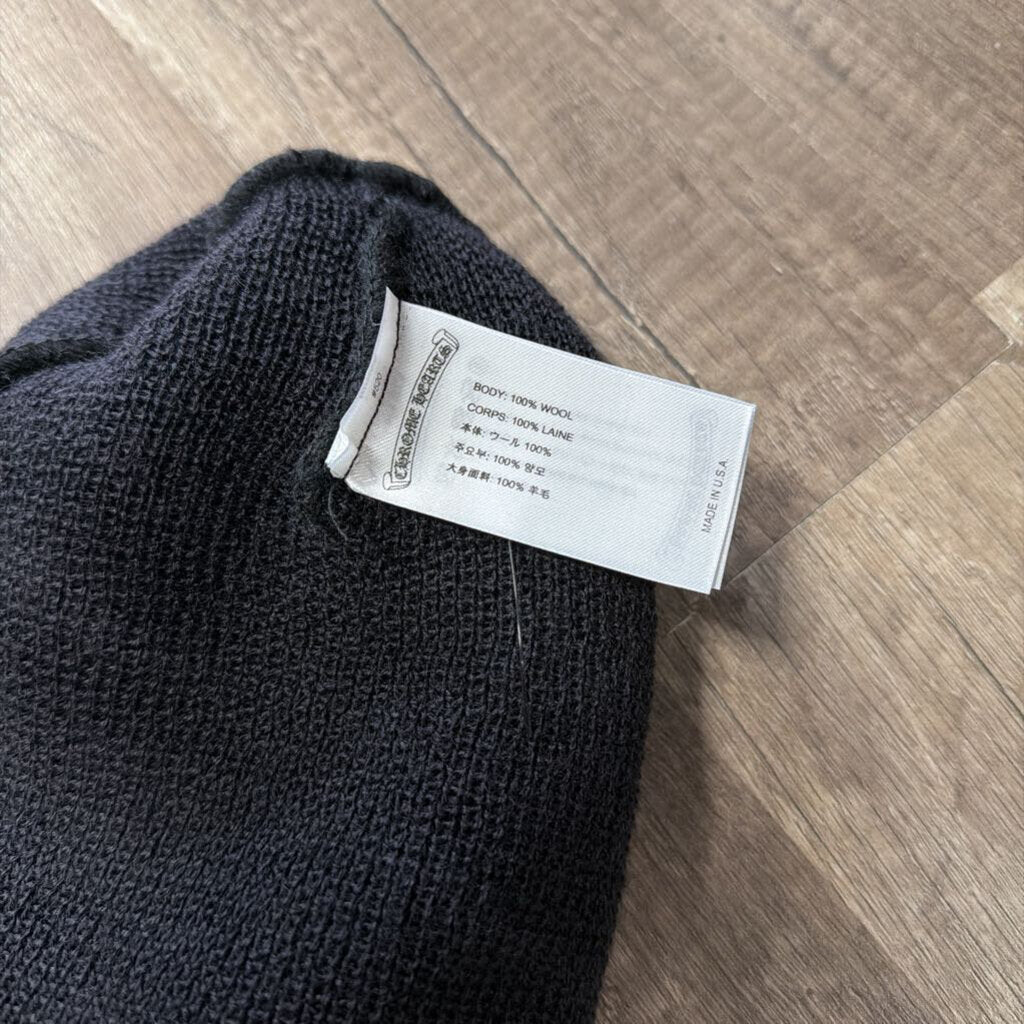 Chrome Hearts Horseshoe Beanie Bla