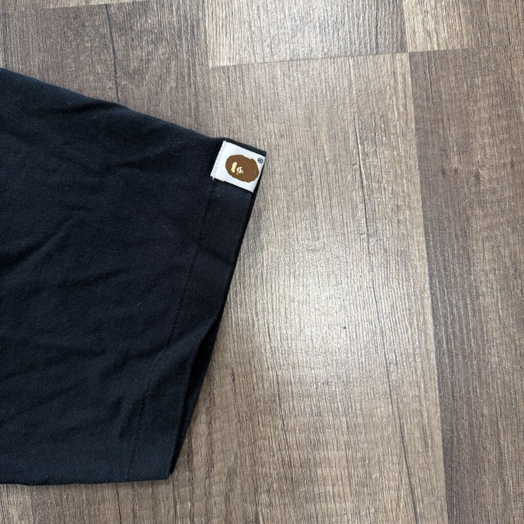 Bape Camo Logo tee Black