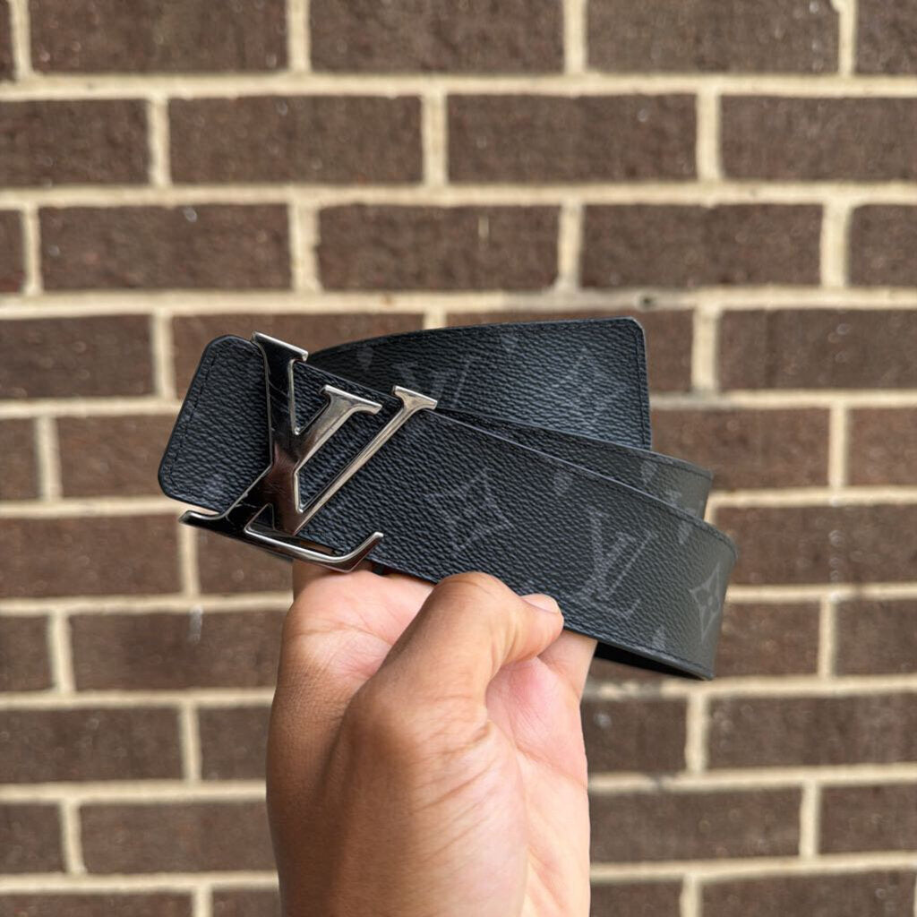 Louis Vuitton Monogram Belt Black