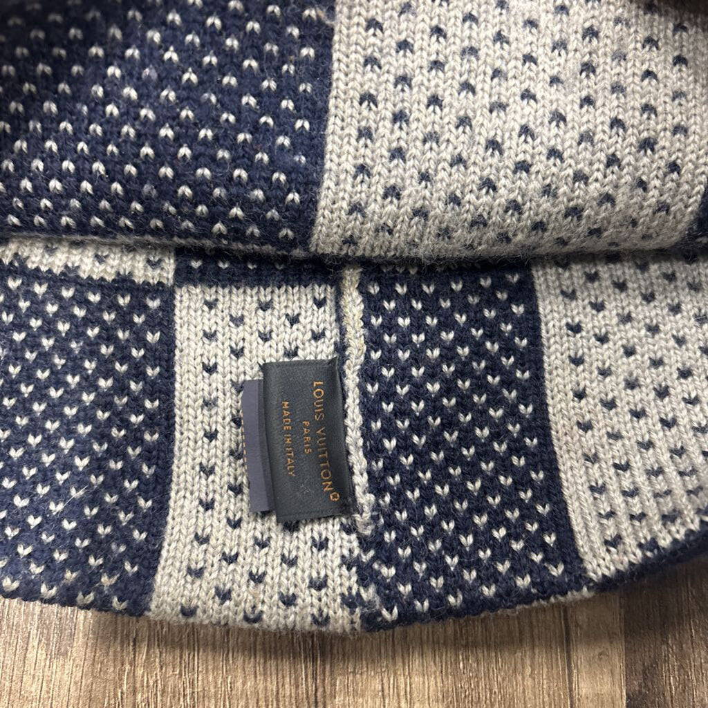 Louis Vuitton Damier Heritage Beanie Blue