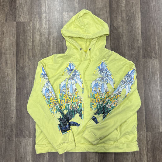 Who decides war neon hoodie