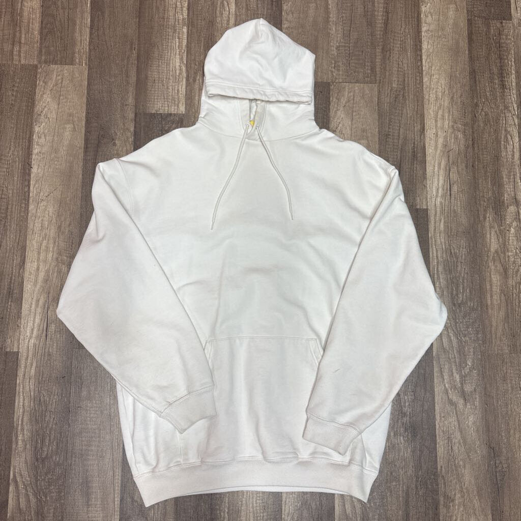 Balenciaga Hoodie White Back logo