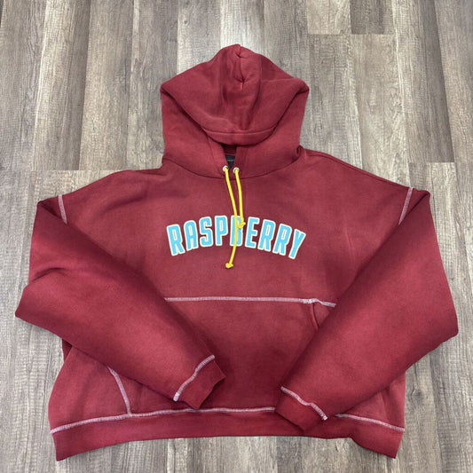 Raspberry hills burgundy blue logo