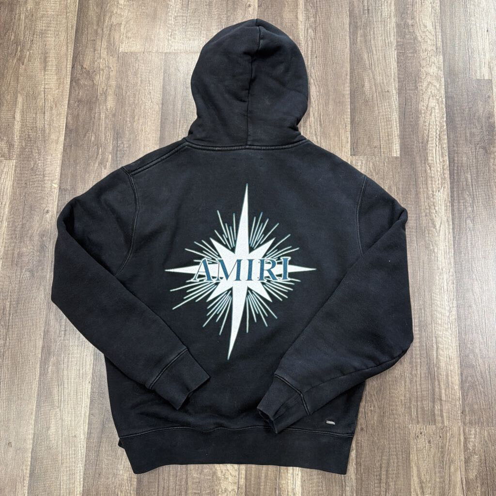 Amiri Starburst Hoodie Black