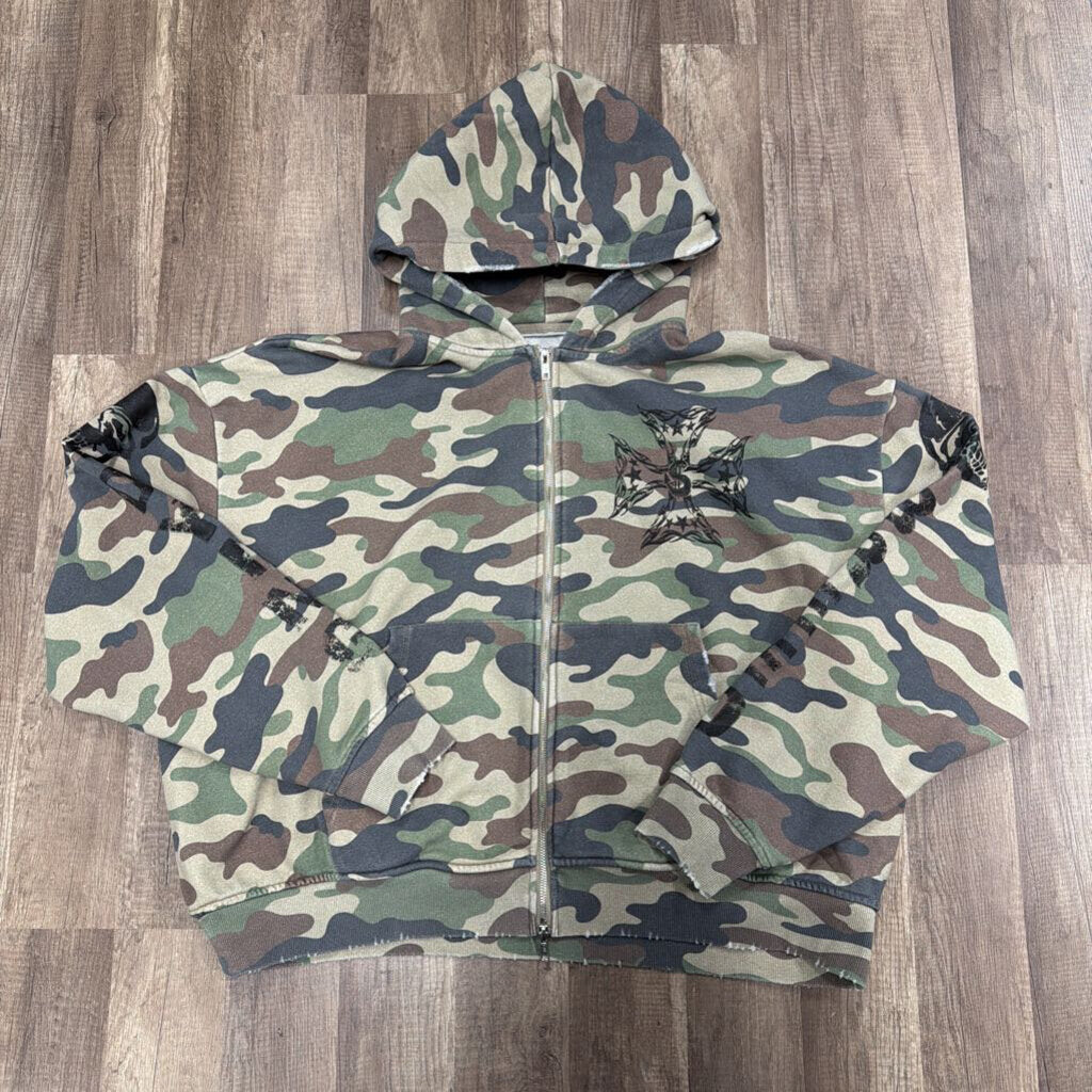 Saints Zip Up Camo