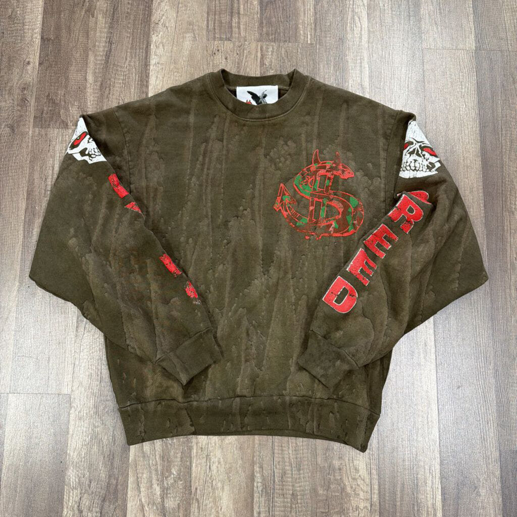Saints Spiritual Warrior Crewneck