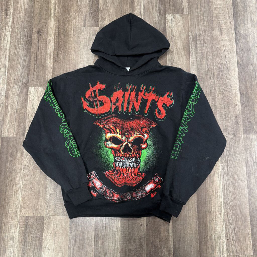 Saints Bad Apple Hoodie Black