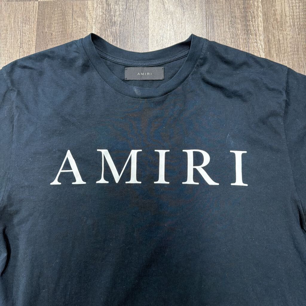 Amiri Black Logo Shirt