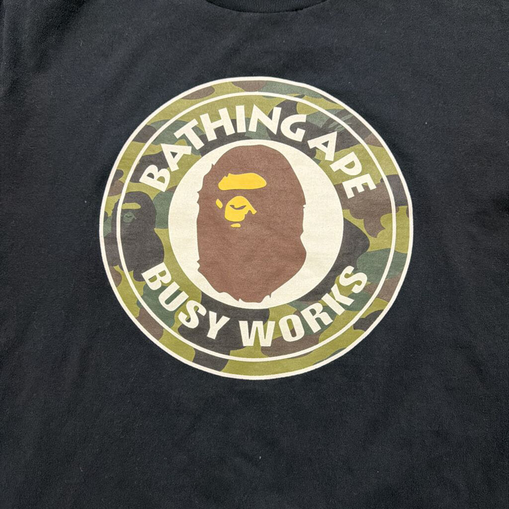 Bape Shirt Busy Works Black