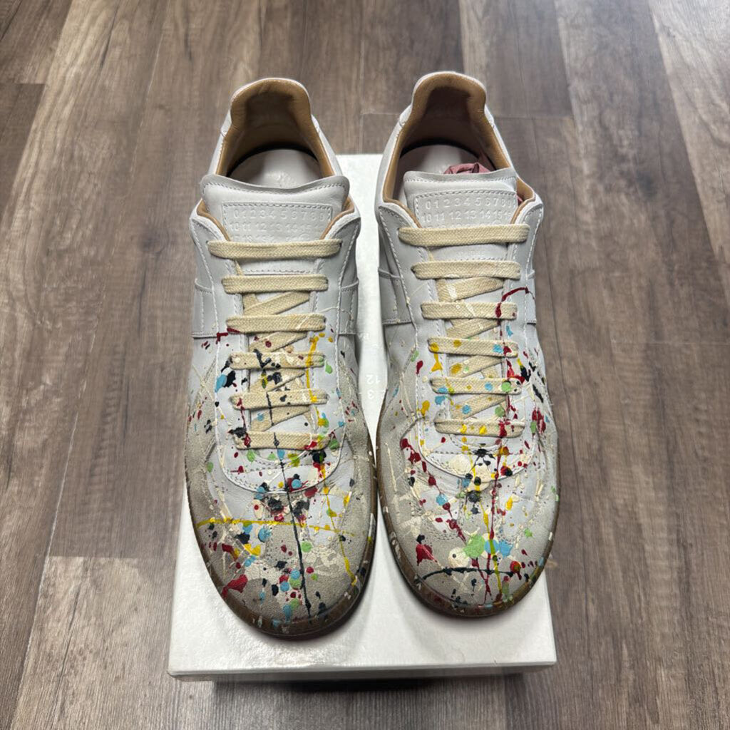 Maison Margiela Paint Splatter Gat white