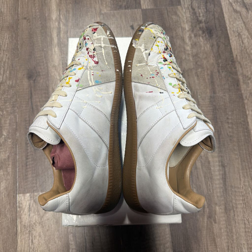 Maison Margiela Paint Splatter Gat white
