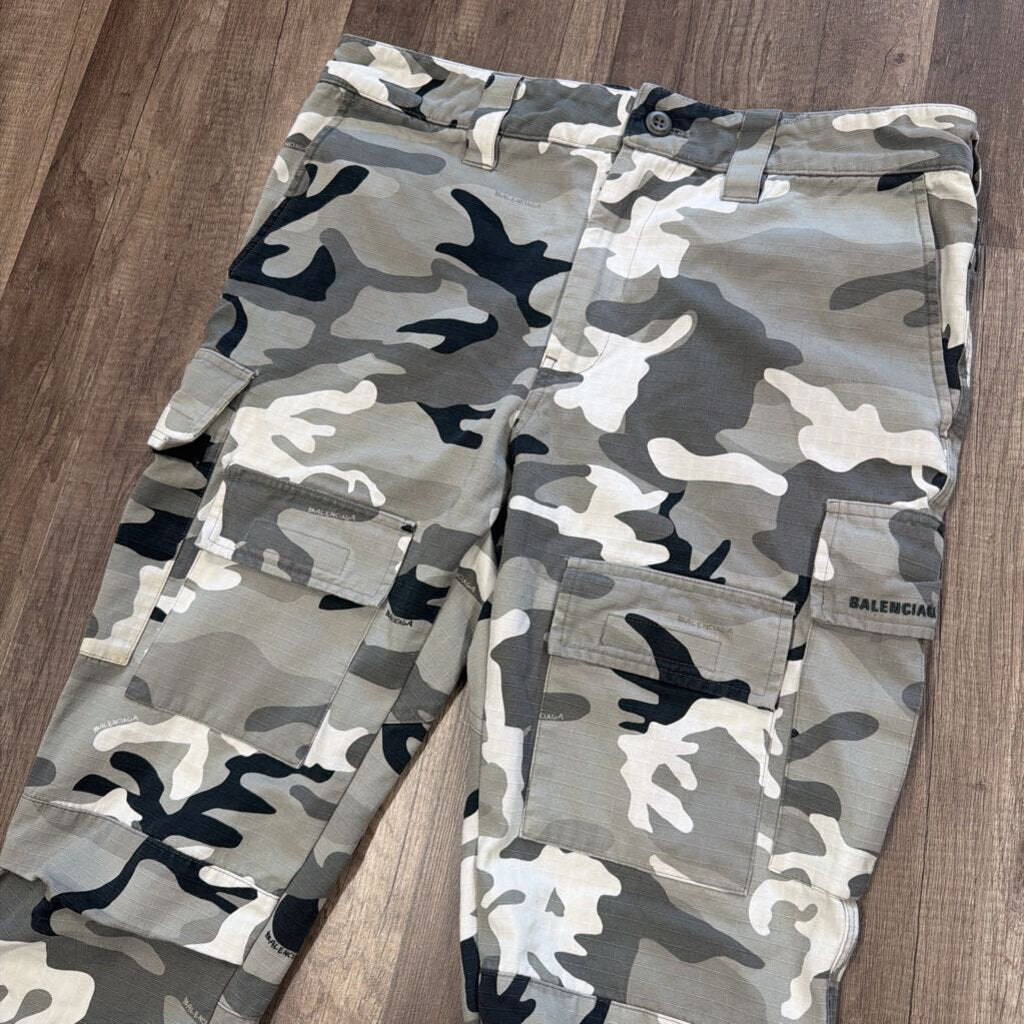 Balenciaga Winter Camo Pants