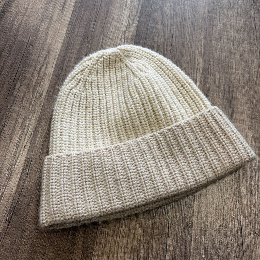 Chanel Beanie Beige